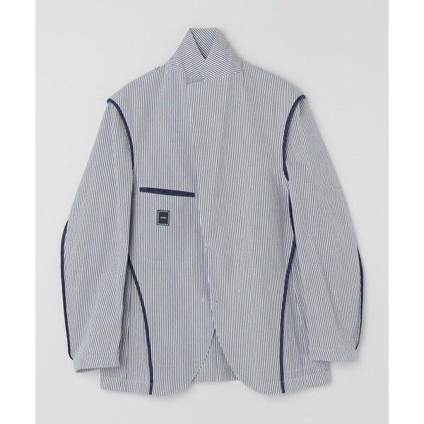 SHIPS / シップス SHIPS:〈洗濯機可能〉MADE IN JAPAN シアサッカー ウォッシュド シャツ ジャケットの画像