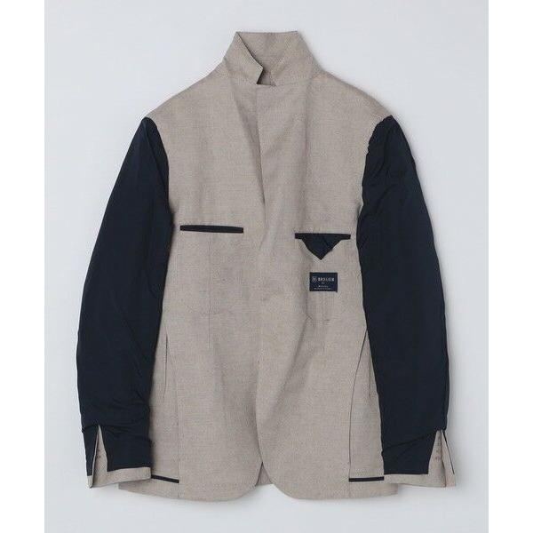 SHIPS / シップス BREUER: リネン コットン オックスフォード ジャケットの画像