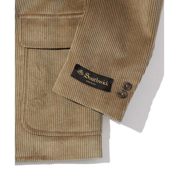 SHIPS / シップス Southwick: CAMBRIDGE ブリスベンモス コーデュロイ ジャケットの画像