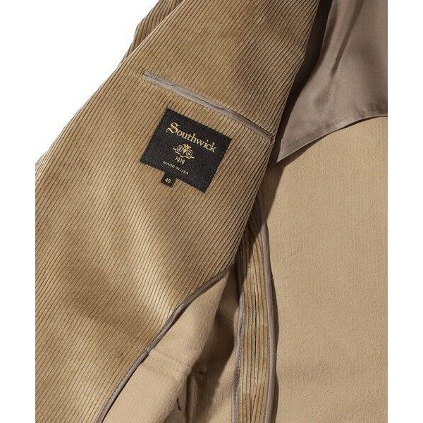 SHIPS / シップス Southwick: CAMBRIDGE ブリスベンモス コーデュロイ ジャケットの画像