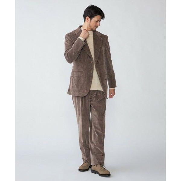 SHIPS / シップス 【SHIPS別注】CARUSO: AIDA ワイドラペル コーデュロイ ジャケットの画像