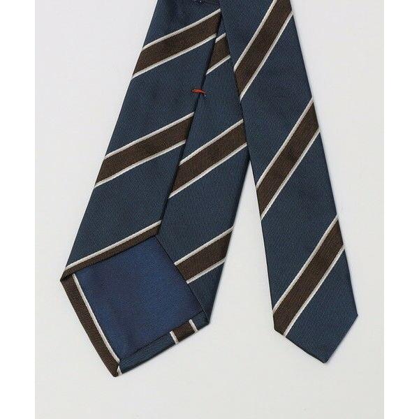 11/26までの限定出品　FRANCOBASSI 新品モガドールネクタイ SHIPS（シップス） FRANCOBASSI: モガドール メランジ ストライプ