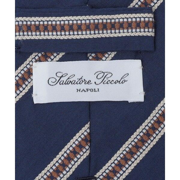 SHIPS（シップス） Salvatore Piccolo: ブロイダリー ストライプ