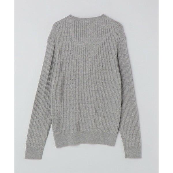 SHIPS / シップス SHIPS Colors:〈洗濯機可能〉コットン カシミヤ ケーブル ニット