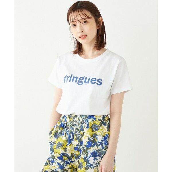 SHIPS for women / シップスウィメン SHIPS Colors:FRINGUES ロゴ プリント TEE｜selectsquare｜20