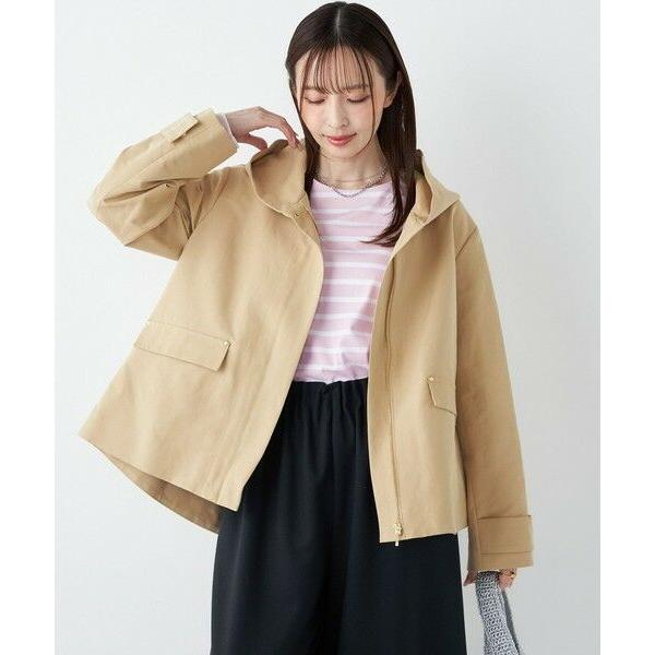 新品 SHIPS シップス フード ショート コート ダッフルコート アウター SHIPS（シップス） SHIPS Colors:〈手洗い可能〉フードカラー ショート