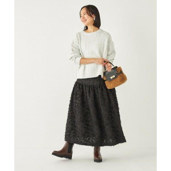 SHIPS for women / シップスウィメン SHIPS Colors:〈手洗い可能〉スパンコール ラメ 柄編み ニット◇｜selectsquare｜13