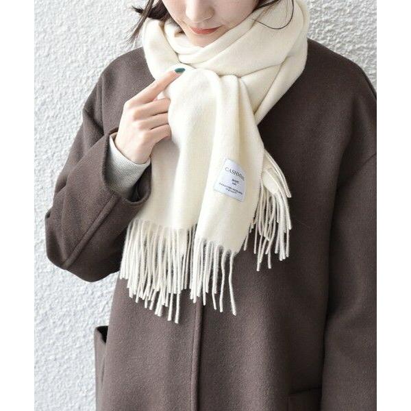 SHIPS（シップス） SHIPS Colors:カシミヤ ソリッド ストール