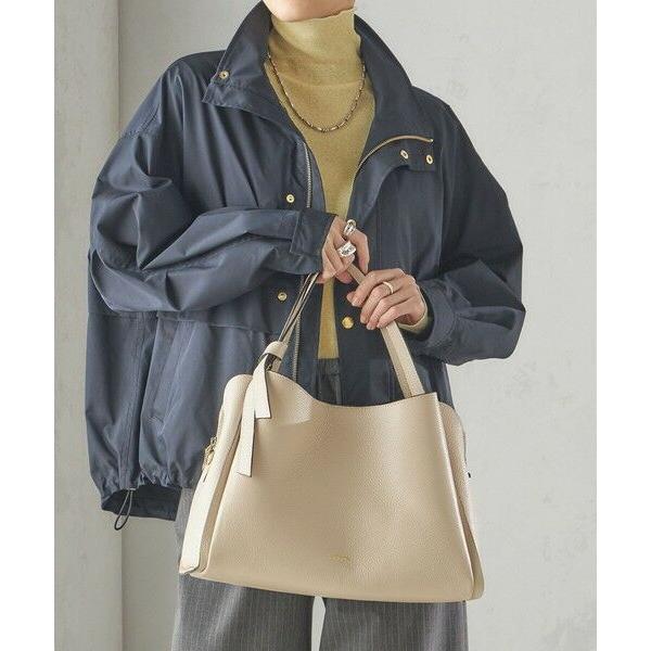 SHIPS（シップス） MILOS: A4 リボン パーテーション レザー トート M