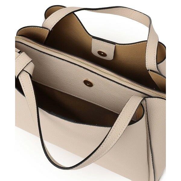 SHIPS（シップス） MILOS: A4 リボン パーテーション レザー トート M