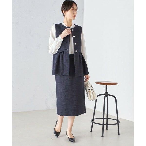 SHIPS for women / シップスウィメン 〈手洗い可能〉フロント タック パーツ ブラウス 24SS ◇｜selectsquare｜19