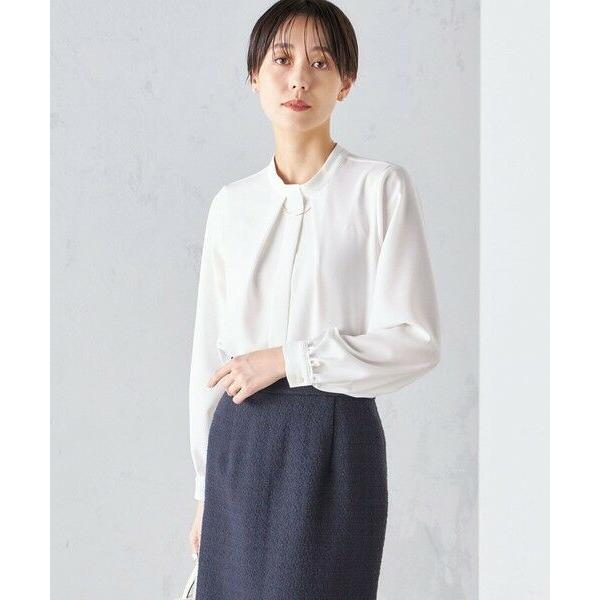 SHIPS for women / シップスウィメン 〈手洗い可能〉フロント タック パーツ ブラウス 24SS ◇｜selectsquare｜10