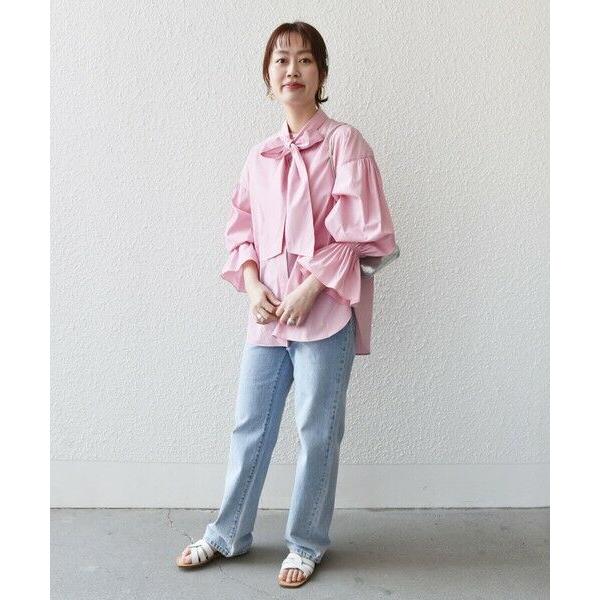 SHIPS for women / シップスウィメン *〈手洗い可能〉ストライプ 2WAY ボウタイ シャツ◇｜selectsquare｜17