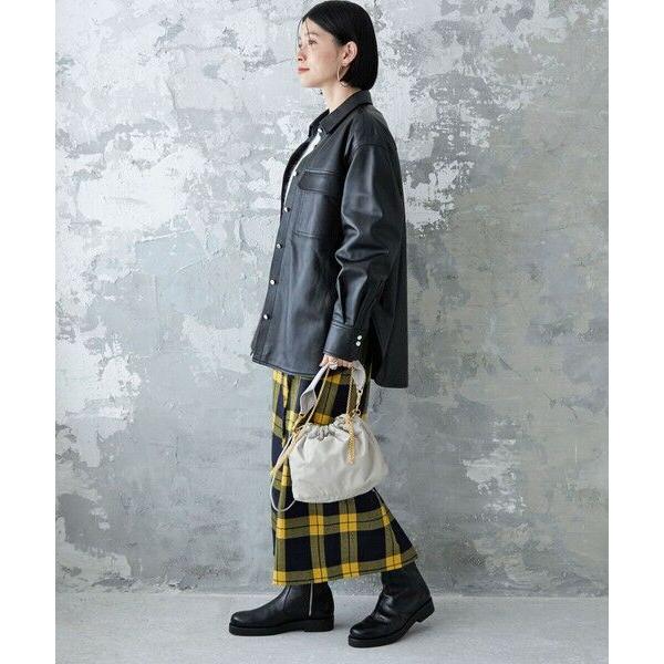 SHIPS（シップス） シープ レザー シャツ ジャケット : タカシマヤ