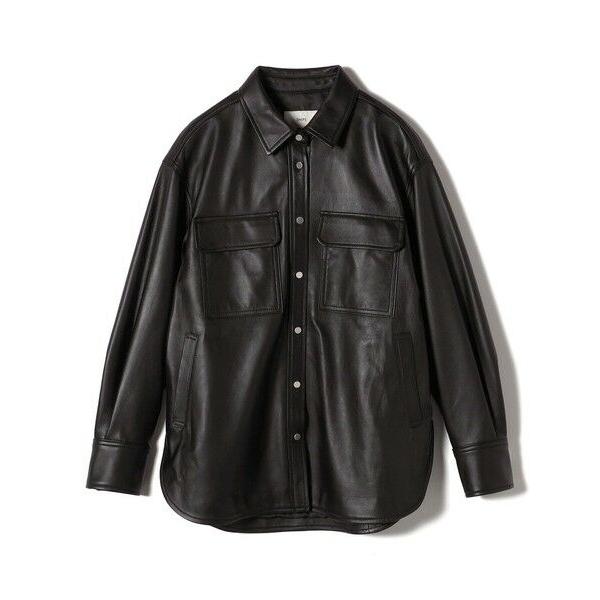 SHIPS（シップス） シープ レザー シャツ ジャケット : タカシマヤ