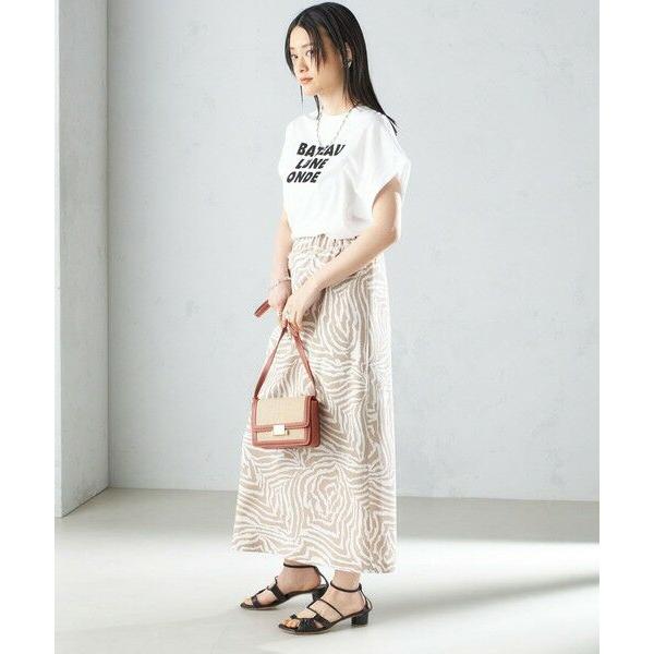 SHIPS for women / シップスウィメン ローズペトール 半袖 プリント TEE ◇｜selectsquare｜10