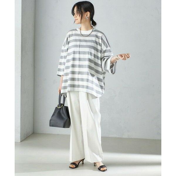 SHIPS for women / シップスウィメン 【SHIPS別注】onit:〈手洗い可能〉ボーダー ビッグ シルエット TEE◇｜selectsquare｜11