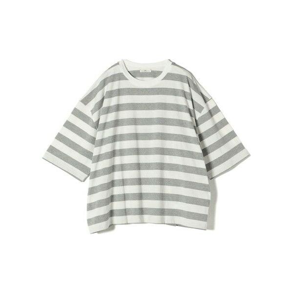 SHIPS for women / シップスウィメン 【SHIPS別注】onit:〈手洗い可能〉ボーダー ビッグ シルエット TEE◇｜selectsquare｜02