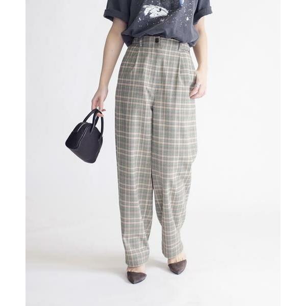 Ships For Women シップスウィメン チェックテーパードパンツ タカシマヤファッションスクエア 通販 Paypayモール