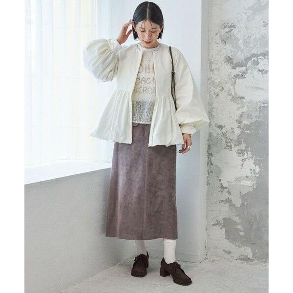 SHIPS（シップス） ペプラム バルーン 中綿 ブルゾン : タカシマヤ