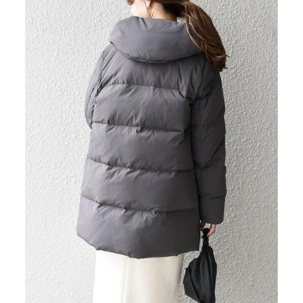 SHIPS（シップス） *〈手洗い可能〉ショールカラー ミディ ダウン