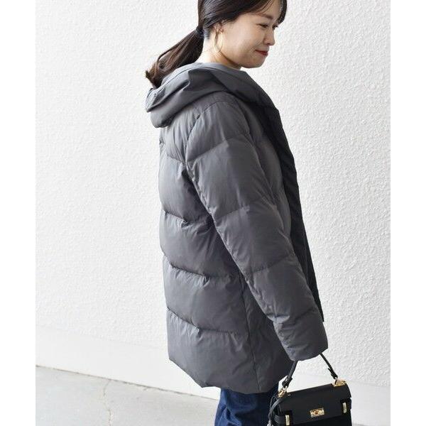 SHIPS（シップス） *〈手洗い可能〉ショールカラー ミディ ダウン