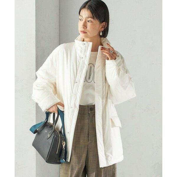 SHIPS（シップス） 〈手洗い可能〉IMBOTEX 中綿 ミディ ジャケット