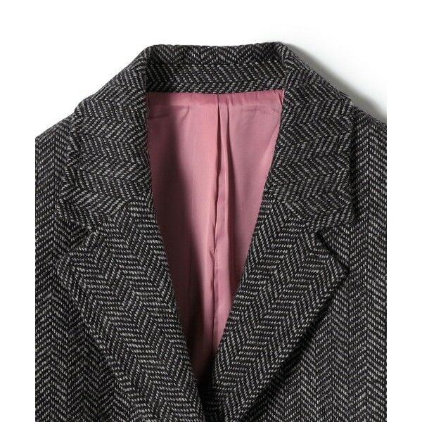 SHIPS（シップス） SHIPS Primary Navy Label:ヘリンボーンツイード