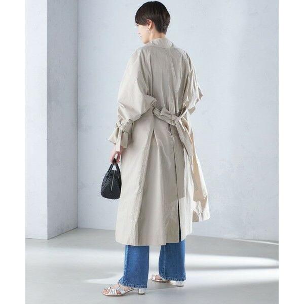 シップス　SHIPS　ロング ステンカラー コート 24SS セール】〈手洗い可能〉ロング ステンカラー コート 24SS ◇（ステン