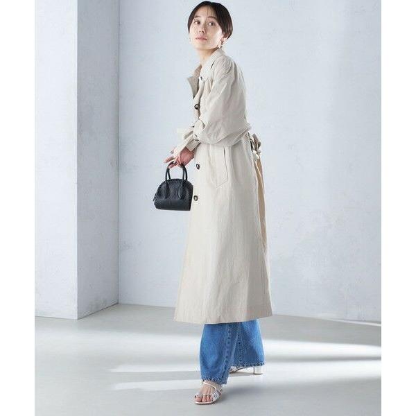 シップス　SHIPS　ロング ステンカラー コート 24SS セール】〈手洗い可能〉ロング ステンカラー コート 24SS ◇（ステン