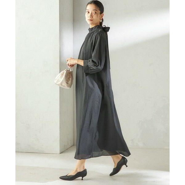 24SS✨FOXEY　2way　ボウタイ ロングワンピース　Harbour　38 SHIPS（シップス） 【SHIPS別注】kaene:2WAY ボウタイ ロング