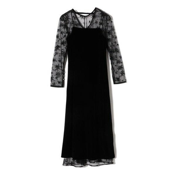 SHIPS（シップス） kaene:フロッキー レース ポリエステルベロア 2WAY