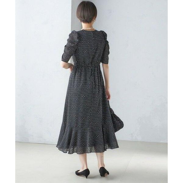 SHIPS / シップス troisiemeCHACO:カット ジャカード ワンピース（セレモニー対応可）の画像