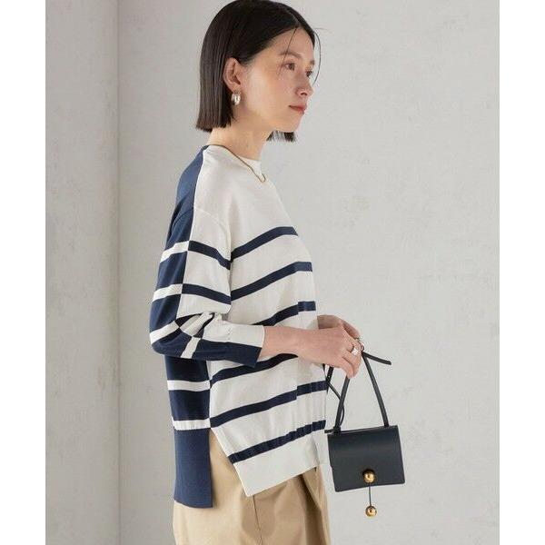 SHIPS for women / シップスウィメン Primary Navy Label:SEAISLAND コットン ボーダー TEE ◇｜selectsquare｜12