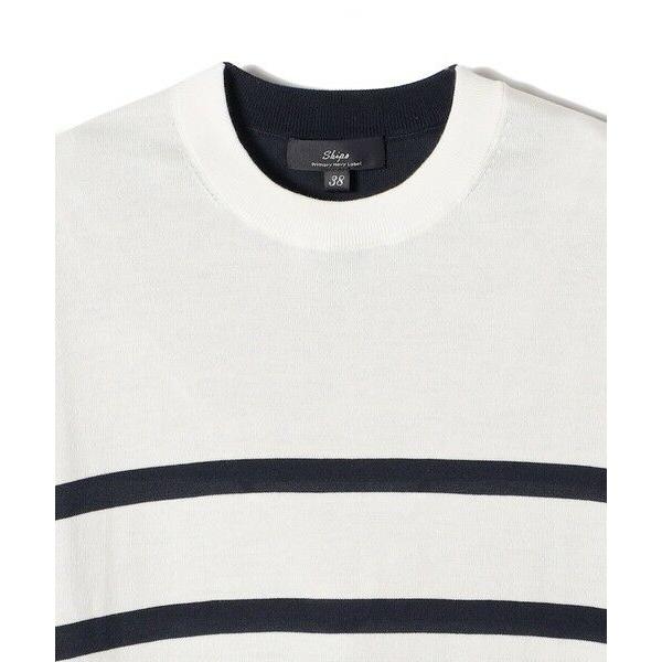 SHIPS for women / シップスウィメン Primary Navy Label:SEAISLAND コットン ボーダー TEE ◇｜selectsquare｜05