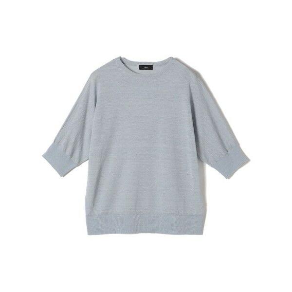 交換無料 SHIPS for women / シップスウィメン Primary NavyLabel:リネン/ナイロン ドルマン プルオーバー ◇