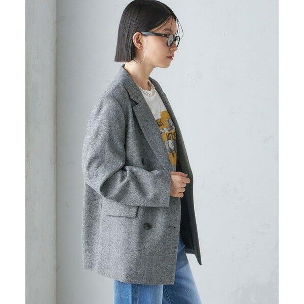 SHIPS（シップス） ツイード ダブル ジャケット : タカシマヤ