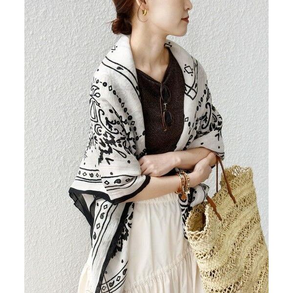 SHIPS（シップス） manipuri: 120*120 STOLE : タカシマヤファッション