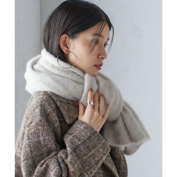 SHIPS（シップス） 〈手洗い可能〉フォックス ニット ストール