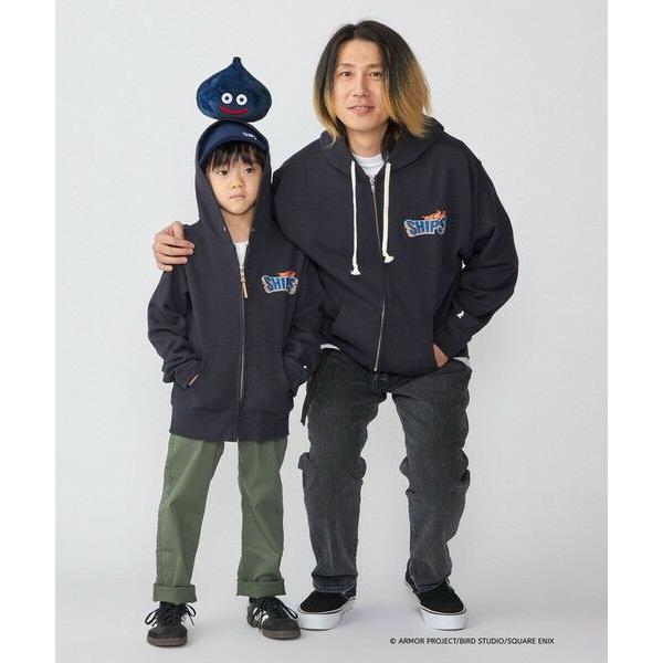 SHIPS / シップス DQVIIR × SHIPS:110150cm ロゴ ZIP フーディー〈KIDS〉の画像