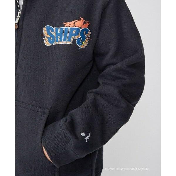 SHIPS / シップス DQVIIR × SHIPS:110150cm ロゴ ZIP フーディー〈KIDS〉の画像