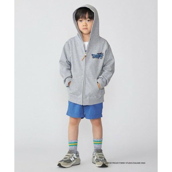 SHIPS / シップス DQVIIR × SHIPS:110150cm ロゴ ZIP フーディー〈KIDS〉の画像