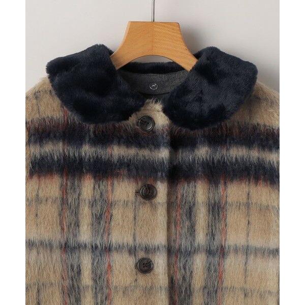 SHIPS（シップス） SHIPS KIDS:140150cm/シャギー チェック コート