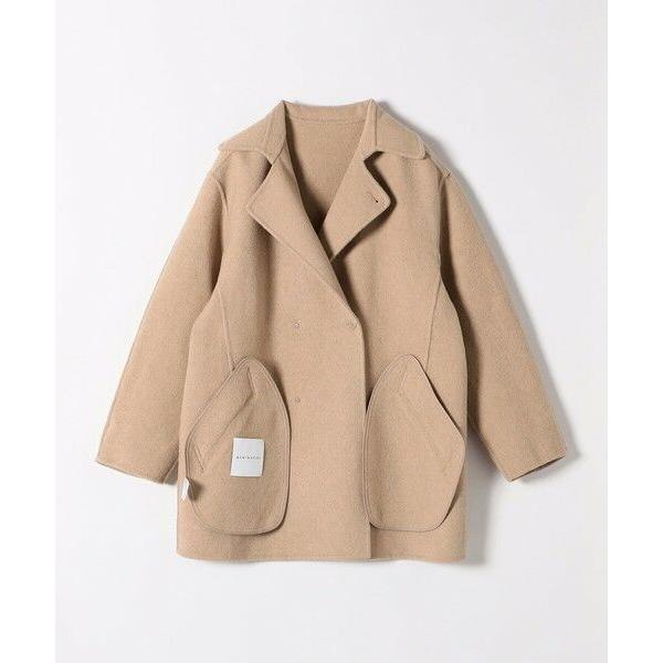 SHIPS　quaranciel:　カランシエル　リバー ジャケット Pコート SHIPS（シップス） quaranciel: リバー ジャケット Pコート