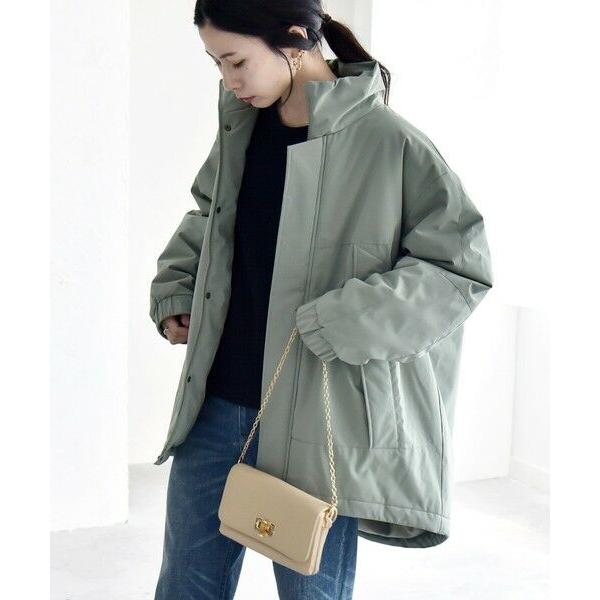 SHIPS（シップス） quaranciel:〈撥水加工〉中綿 スタンドカラー