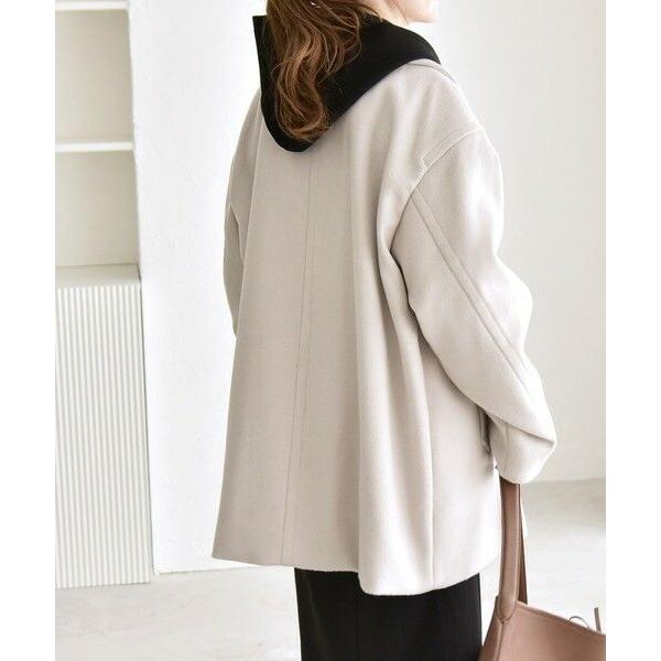 SHIPS PURE WOOL ダブルブレスト テーラード コート SHIPS（シップス） quaranciel: PURE WOOL ダブルブレスト テーラード