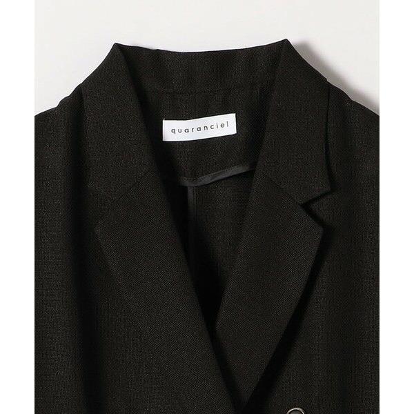 SHIPS（シップス） quaranciel:〈手洗い可能〉メッシュ ダブルブレスト
