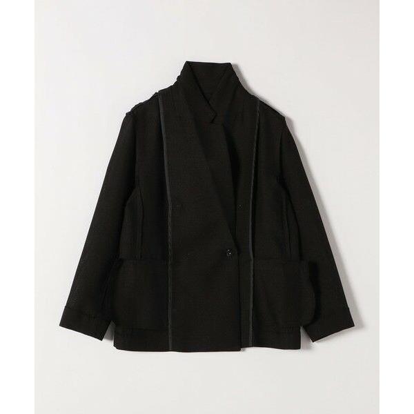 SHIPS（シップス） quaranciel:〈手洗い可能〉メッシュ ダブルブレスト