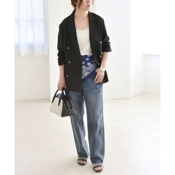 SHIPS（シップス） quaranciel:〈手洗い可能〉メッシュ ダブルブレスト