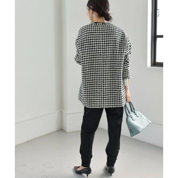 quaranciel SHIPS ファンシー ツイード ノーカラー ジャケット SHIPS for women / シップスウィメン quaranciel: チェック